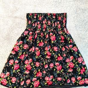 Reversible strapless dress